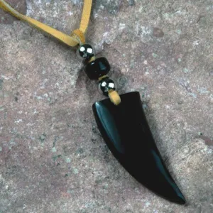 Bear Claw Horn Pendant