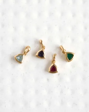 Birthstone Pendant - Gold