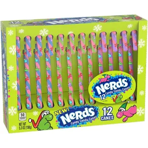 Nerds Candy Canes 12pk