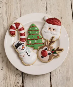 TL1365 - Sweet Tidings Christmas Cookie Ornaments Set of 5